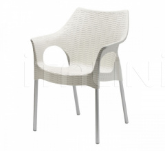 Итальянские Уличная мебель - Стул с подлокотниками Olimpia Итальянские Уличная мебель - Стул с подлокотниками Olimpia фабрика Scab Design