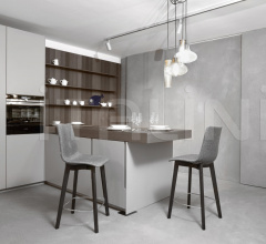 Итальянские Рестораны/Бары - Барный стул Natural Zebra Pop Barstool фабрика Scab Design