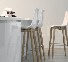 Итальянские Рестораны/Бары - Барный стул Natural Zebra Antishock Barstool фабрика Scab Design