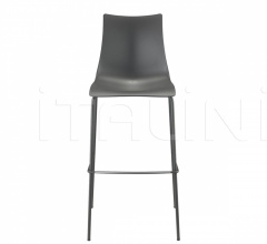 Итальянские Рестораны/Бары - Барный стул Zebra Technopolymer Barstool tubular coated steel фабрика Scab Design