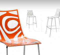 Итальянские Рестораны/Бары - Барный стул Wave Barstool фабрика Scab Design