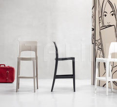 Итальянские Рестораны/Бары - Барный стул Isy Technopolymer Barstool фабрика Scab Design
