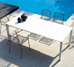 Итальянские Уличные столы - Стол обеденный Extendible Table Pranzo 160/210 Итальянские Уличные столы - Стол обеденный Extendible Table Pranzo 160/210 фабрика Scab Design