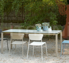 Итальянские Уличные столы - Стол обеденный Extendible Table Pranzo 160/210 Итальянские Уличные столы - Стол обеденный Extendible Table Pranzo 160/210 фабрика Scab Design