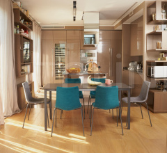 Итальянские Уличные столы - Стол обеденный Extendible Table Pranzo 160/210 Итальянские Уличные столы - Стол обеденный Extendible Table Pranzo 160/210 фабрика Scab Design