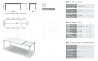 Стол обеденный Extendible Table Pranzo 160/210 Scab Design