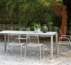 Итальянские Уличные столы - Стол обеденный Extendible table Pranzo 120/160/200 Итальянские Уличные столы - Стол обеденный Extendible table Pranzo 120/160/200 фабрика Scab Design