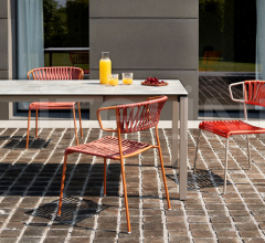 Итальянские Уличные столы - Стол обеденный Extendible table Pranzo 120/160/200 Итальянские Уличные столы - Стол обеденный Extendible table Pranzo 120/160/200 фабрика Scab Design