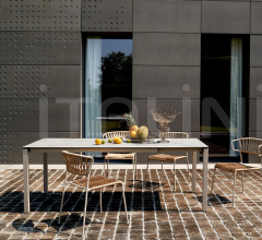 Итальянские Уличные столы - Стол обеденный Extendible table Pranzo 120/160/200 Итальянские Уличные столы - Стол обеденный Extendible table Pranzo 120/160/200 фабрика Scab Design