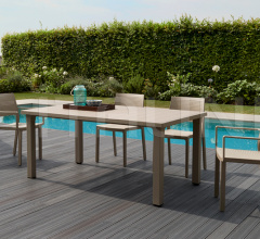 Итальянские Уличные столы - Стол обеденный Ercole Итальянские Уличные столы - Стол обеденный Ercole фабрика Scab Design