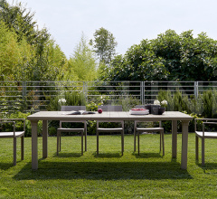 Итальянские Уличные столы - Стол обеденный Per3 Итальянские Уличные столы - Стол обеденный Per3 фабрика Scab Design