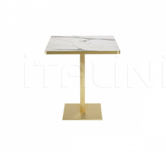 Стол обеденный Tiffany laminate brass ABS top фабрика Scab Design