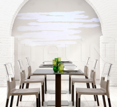 Итальянские Уличные столы - Стол обеденный Natural Tiffany Итальянские Уличные столы - Стол обеденный Natural Tiffany фабрика Scab Design