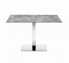 Итальянские Уличные столы - Стол обеденный Tiffany rectangular base Итальянские Уличные столы - Стол обеденный Tiffany rectangular base фабрика Scab Design