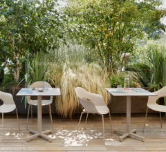 Итальянские Уличные столы - Стол обеденный Cross Итальянские Уличные столы - Стол обеденный Cross фабрика Scab Design