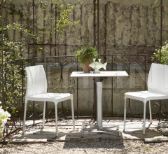 Итальянские Уличные столы - Стол обеденный Domino easy alignment base Итальянские Уличные столы - Стол обеденный Domino easy alignment base фабрика Scab Design