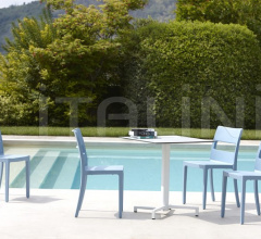 Итальянские Уличные столы - Стол обеденный Domino easy alignment base Итальянские Уличные столы - Стол обеденный Domino easy alignment base фабрика Scab Design