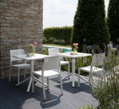 Итальянские Уличные столы - Стол обеденный Eco folding table Итальянские Уличные столы - Стол обеденный Eco folding table фабрика Scab Design