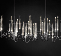 Итальянские Свет - Люстра IL PEZZO 3 Long Chandelier Итальянские Свет - Люстра IL PEZZO 3 Long Chandelier фабрика Il Pezzo Mancante