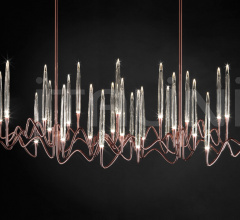 Итальянские Свет - Люстра IL PEZZO 3 Long Chandelier Итальянские Свет - Люстра IL PEZZO 3 Long Chandelier фабрика Il Pezzo Mancante