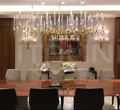 Итальянские Свет - Люстра IL PEZZO 3 Long Chandelier Итальянские Свет - Люстра IL PEZZO 3 Long Chandelier фабрика Il Pezzo Mancante