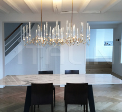 Итальянские Свет - Люстра IL PEZZO 3 Long Chandelier Итальянские Свет - Люстра IL PEZZO 3 Long Chandelier фабрика Il Pezzo Mancante