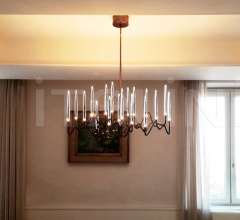 Итальянские Свет - Люстра IL PEZZO 3 Long Chandelier Итальянские Свет - Люстра IL PEZZO 3 Long Chandelier фабрика Il Pezzo Mancante