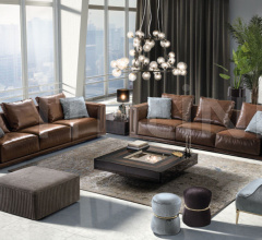 Пуф X 496 - River фабрика Longhi