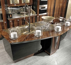 Итальянские Кухни с островом - Кухня Opera 30 Итальянские Кухни с островом - Кухня Opera 30 фабрика Brummel Cucine