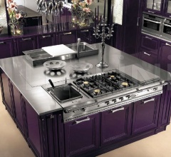 Итальянские Кухни с островом - Кухня Luxury 1 Итальянские Кухни с островом - Кухня Luxury 1 фабрика Brummel Cucine