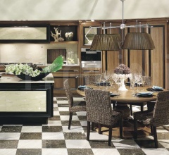 Итальянские Кухни с барной стойкой - Кухня Marmola 1 Итальянские Кухни с барной стойкой - Кухня Marmola 1 фабрика Brummel Cucine