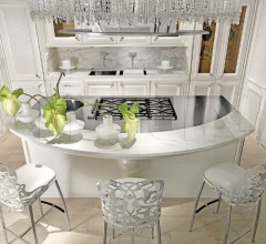 Итальянские Кухни с барной стойкой - Кухня Marmola 2 Итальянские Кухни с барной стойкой - Кухня Marmola 2 фабрика Brummel Cucine