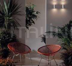 Итальянские Уличные светильники - Настенный светильник Movida AC262 BN EXT фабрика Karman