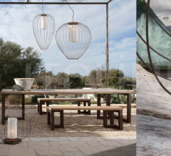 Итальянские Уличные светильники - Подвесной светильник Cell SE615 DM EXT фабрика Karman