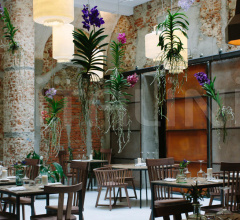 Итальянские Уличные светильники - Подвесной светильник Kimono SE635V-EXT фабрика Karman