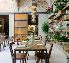 Итальянские Уличные светильники - Подвесной светильник Settenani SE681N1-EXT фабрика Karman