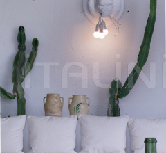 Итальянские Свет - Настенный светильник Ugo Rilla AP152 GR INT Итальянские Свет - Настенный светильник Ugo Rilla AP152 GR INT фабрика Karman