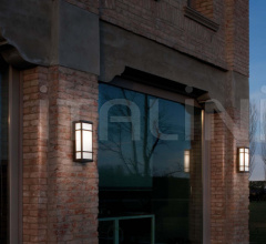 Итальянские Уличные светильники - Настенный светильник Quadro 262.12.OB фабрика Il Fanale