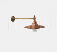 Итальянские Уличные светильники - Настенный светильник Quadro 250.04.OR фабрика Il Fanale