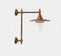 Итальянские Уличные светильники - Настенный светильник Quadro 250.26.ORB фабрика Il Fanale