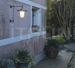 Итальянские Уличные светильники - Настенный светильник Quadro 250.26.ORB фабрика Il Fanale