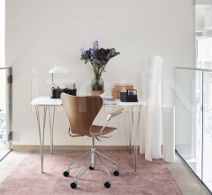 Итальянские Столы обеденные - Стол обеденный FH125 Итальянские Столы обеденные - Стол обеденный FH125 фабрика Fritz Hansen