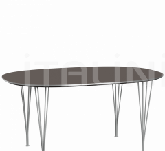 Итальянские Столы обеденные - Стол обеденный SUPER-ELLIPTICAL Итальянские Столы обеденные - Стол обеденный SUPER-ELLIPTICAL фабрика Fritz Hansen