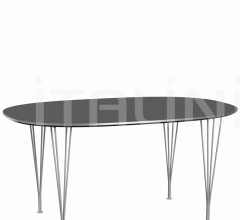Итальянские Столы обеденные - Стол обеденный SUPER-ELLIPTICAL Итальянские Столы обеденные - Стол обеденный SUPER-ELLIPTICAL фабрика Fritz Hansen