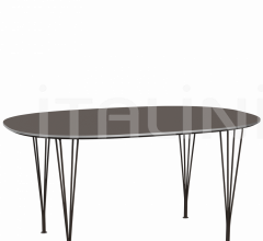 Итальянские Столы обеденные - Стол обеденный SUPER-ELLIPTICAL Итальянские Столы обеденные - Стол обеденный SUPER-ELLIPTICAL фабрика Fritz Hansen