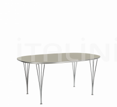 Итальянские Столы обеденные - Стол обеденный SUPER-ELLIPTICAL Итальянские Столы обеденные - Стол обеденный SUPER-ELLIPTICAL фабрика Fritz Hansen