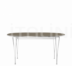Итальянские Столы обеденные - Стол обеденный SUPER-ELLIPTICAL Итальянские Столы обеденные - Стол обеденный SUPER-ELLIPTICAL фабрика Fritz Hansen