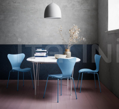 Итальянские Столы обеденные - Стол обеденный SUPER-ELLIPTICAL Итальянские Столы обеденные - Стол обеденный SUPER-ELLIPTICAL фабрика Fritz Hansen