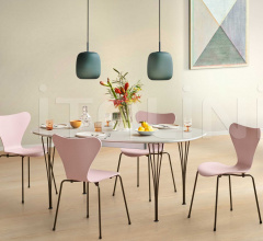 Итальянские Столы обеденные - Стол обеденный SUPER-ELLIPTICAL Итальянские Столы обеденные - Стол обеденный SUPER-ELLIPTICAL фабрика Fritz Hansen