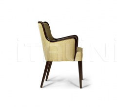 Стул с подлокотниками Grace фабрика Minotti Collezioni